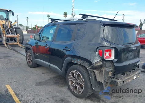 2017 Jeep Renegade Limited Fwd z USA, uszkodzony, nr VIN ZACCJADBXHPG45188